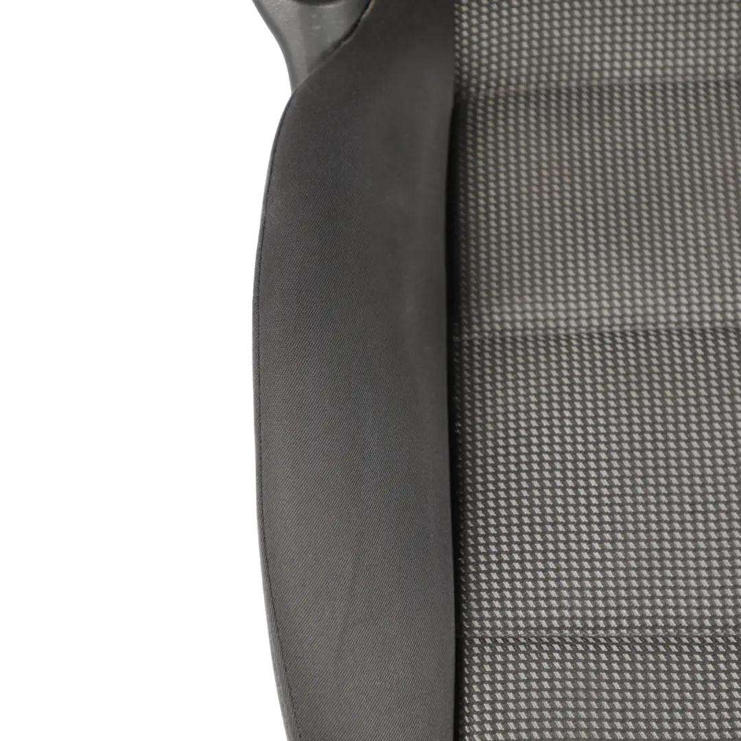 Audi A3 8P 3D Seat Front Left N/S Interior Cloth Fabric Black Silver - SKU 8P0881805CK - Part number 8P0881805CK