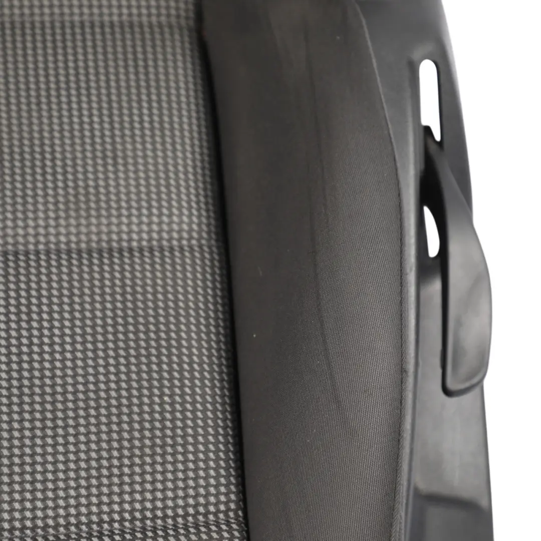 Audi A3 8P 3D Seat Front Left N/S Interior Cloth Fabric Black Silver - SKU 8P0881805CK - Part number 8P0881805CK