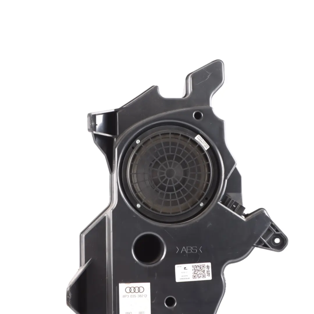 Audi A3 8P Speaker Subwoofer Rear Trunk Lateral Audio Speaker Panel - SKU 8P3035382D - Part number 8P3035382D