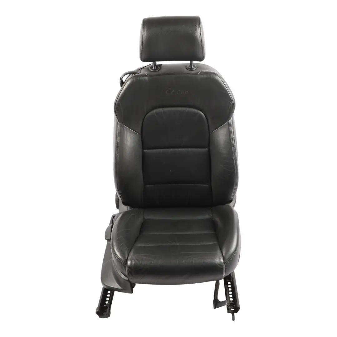 Audi A3 8P Cabrio S-Line Front Seat Leather Soul Black Vienna Right O/S - SKU 8P7881806M - Part number 8P7881806M