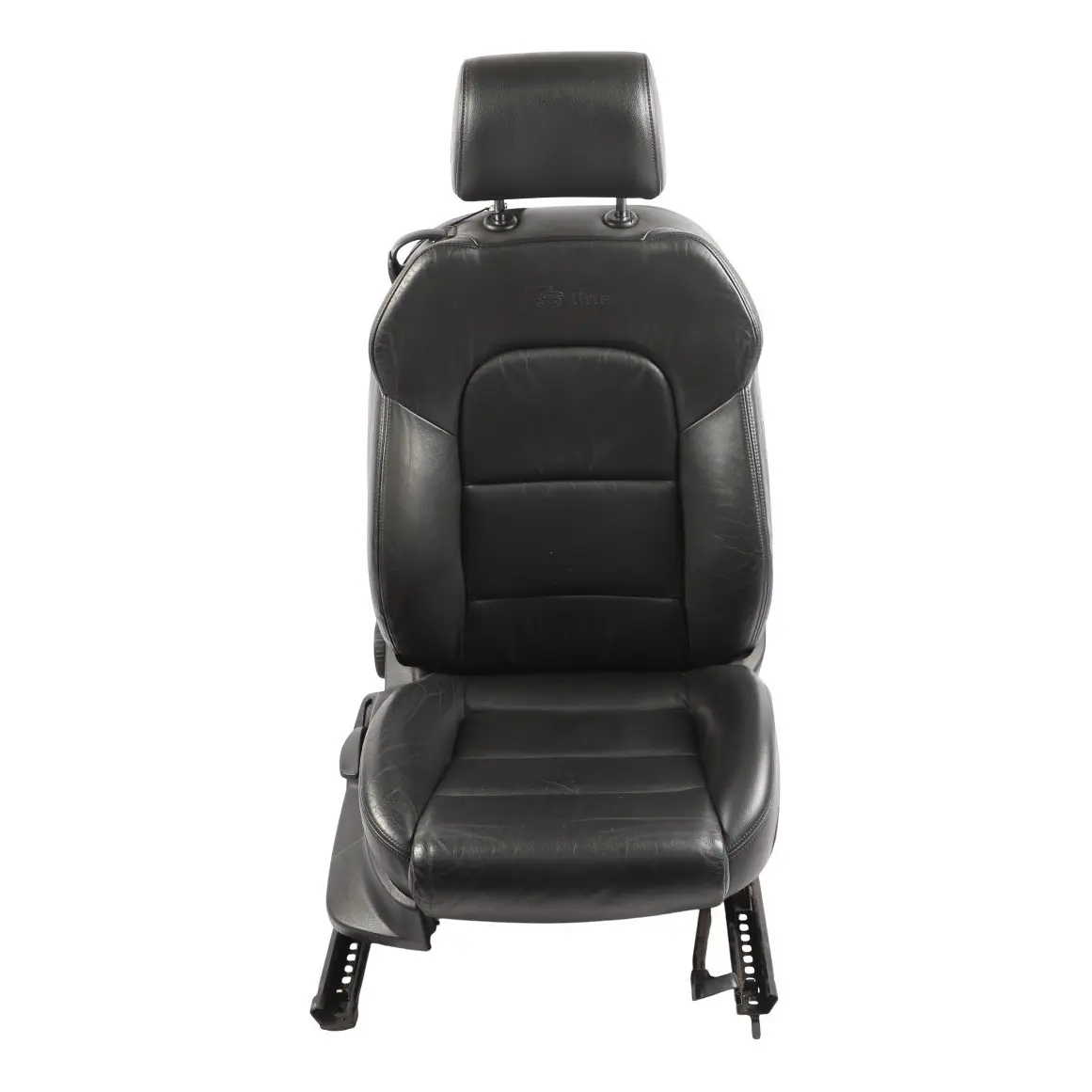 Audi A3 8P Cabrio S-Line Front Seat Leather Soul Black Vienna Right O/S