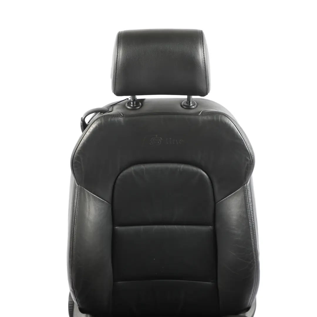 Front Seat Leather Soul Black Vienna Right O/S to Audi A3 8P Cabrio S-Line with Part number 8P7881806M Audi A3 8P Cabrio S-Line Front Seat Leather Soul Black Vienna Right O/S - SKU 8P7881806M - Part number 8P7881806M