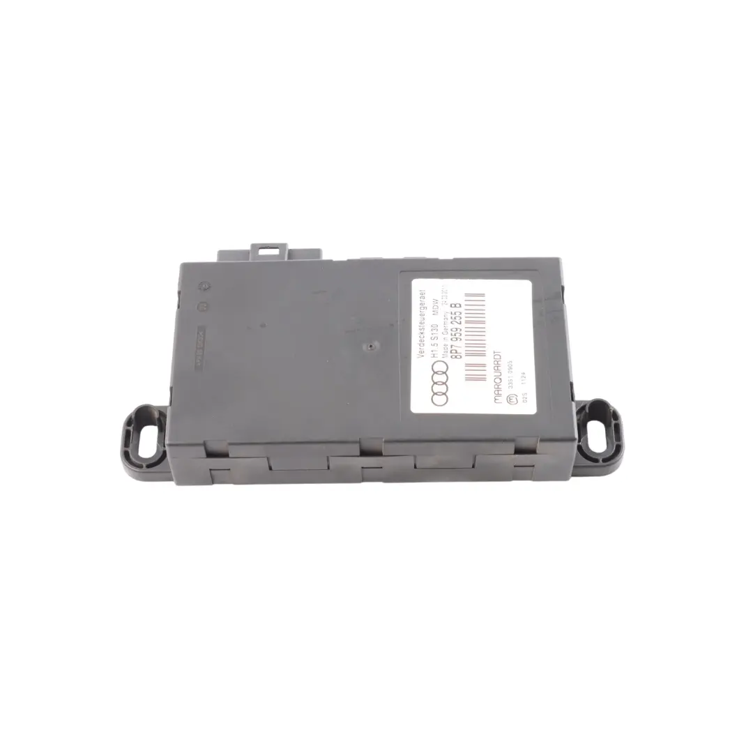 Audi A3 8P Convertible Folding Roof Module Control Unit ECU 8P7959255 - SKU 8P7959255B - Part number 8P7959255B
