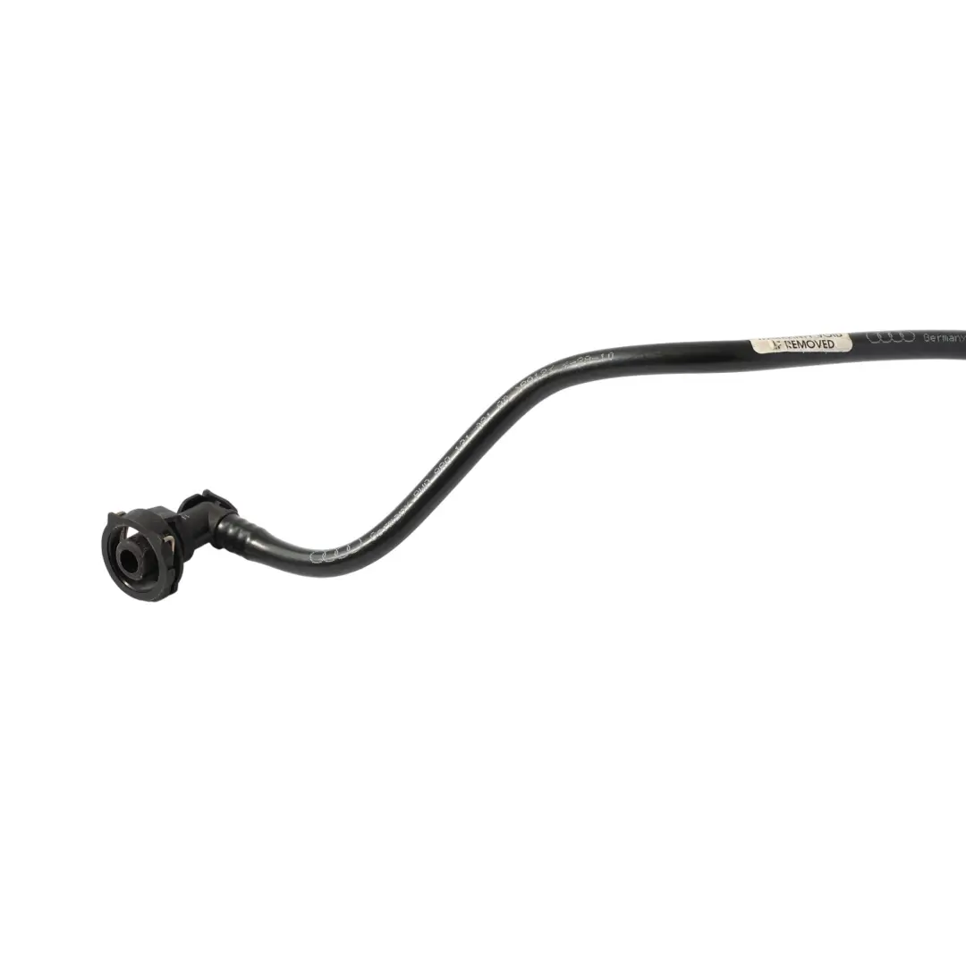 Expansion Bottle Tank Radiator Hose Line Pipe to Audi Q5 8R 2.0 TDI with Part number 8R0121081AD Audi Q5 8R 2.0 TDI Expansion Bottle Tank Radiator Hose Line Pipe - SKU 8R0121081AD - Part number 8R0121081AD