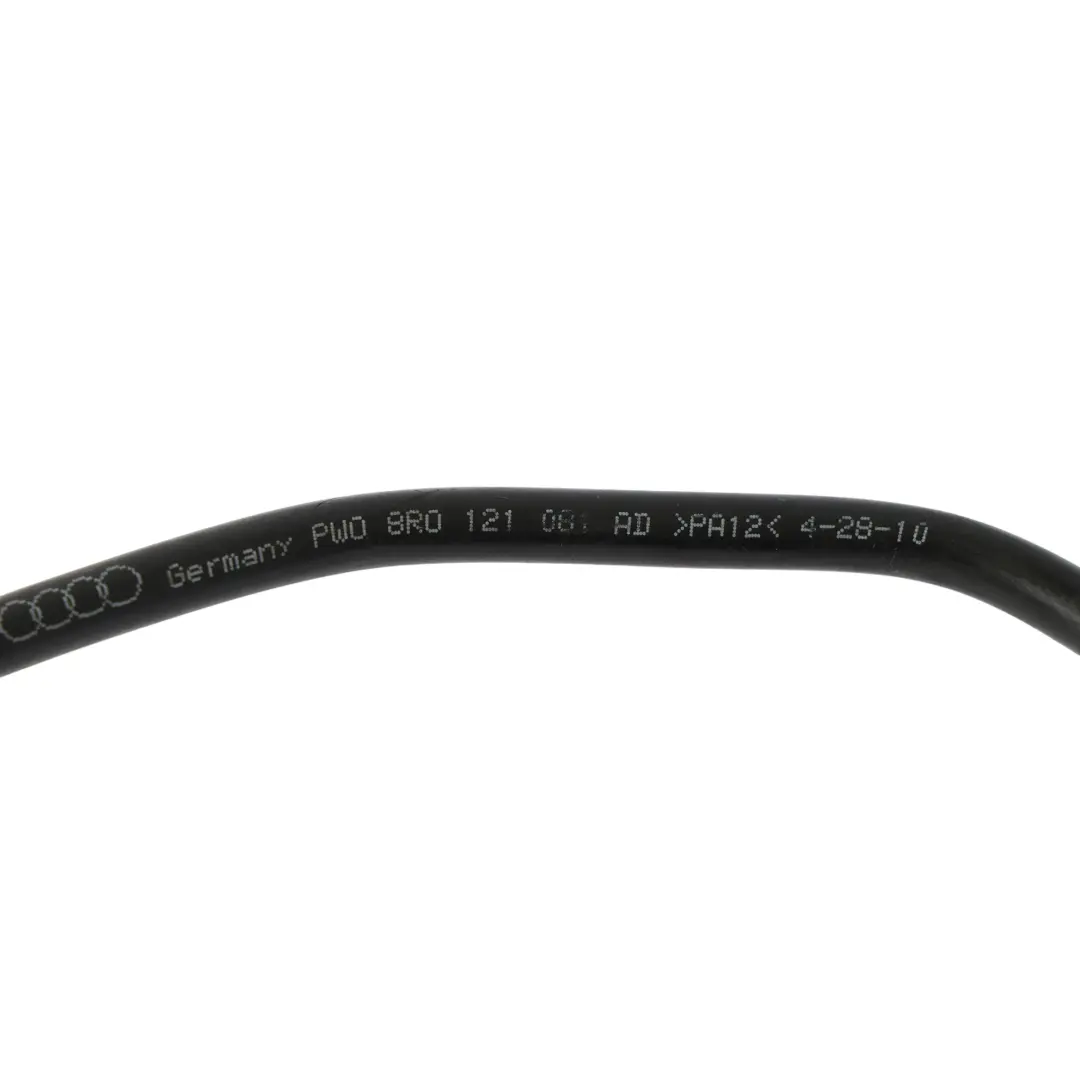 Expansion Bottle Tank Radiator Hose Line Pipe to Audi Q5 8R 2.0 TDI with Part number 8R0121081AD Audi Q5 8R 2.0 TDI Expansion Bottle Tank Radiator Hose Line Pipe - SKU 8R0121081AD - Part number 8R0121081AD