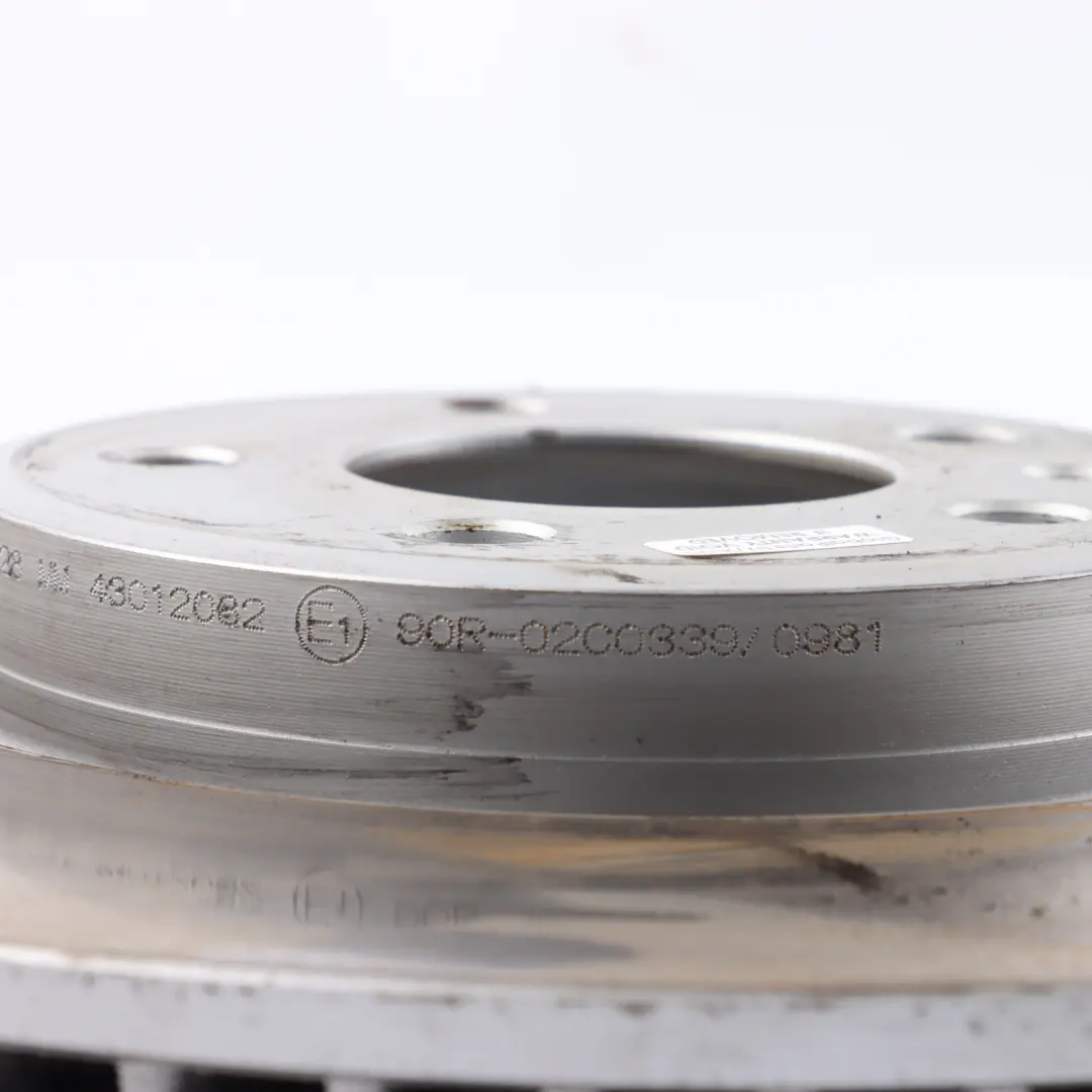 Audi A5 8T Front Axle Brake Disc Left Right N/O/S Set Kit - SKU 8R0615301F - Part number 8R0615301F