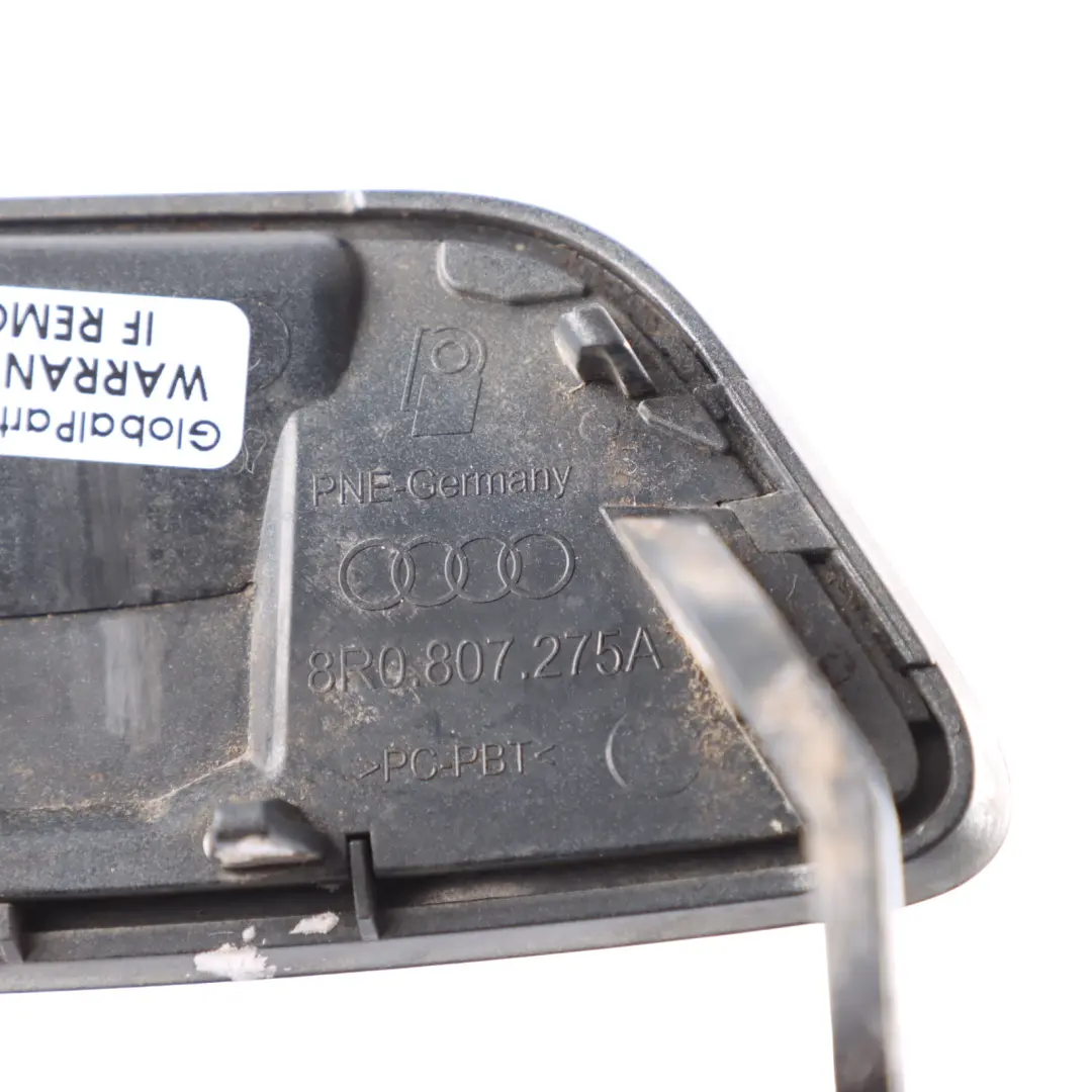 Audi Q5 8R Headlight Washer Jet Nozzle Cover Cap Front Left N/S Daytona Grey Z7S - SKU 8R0807275A-DGR - Part number 8R0807275A
