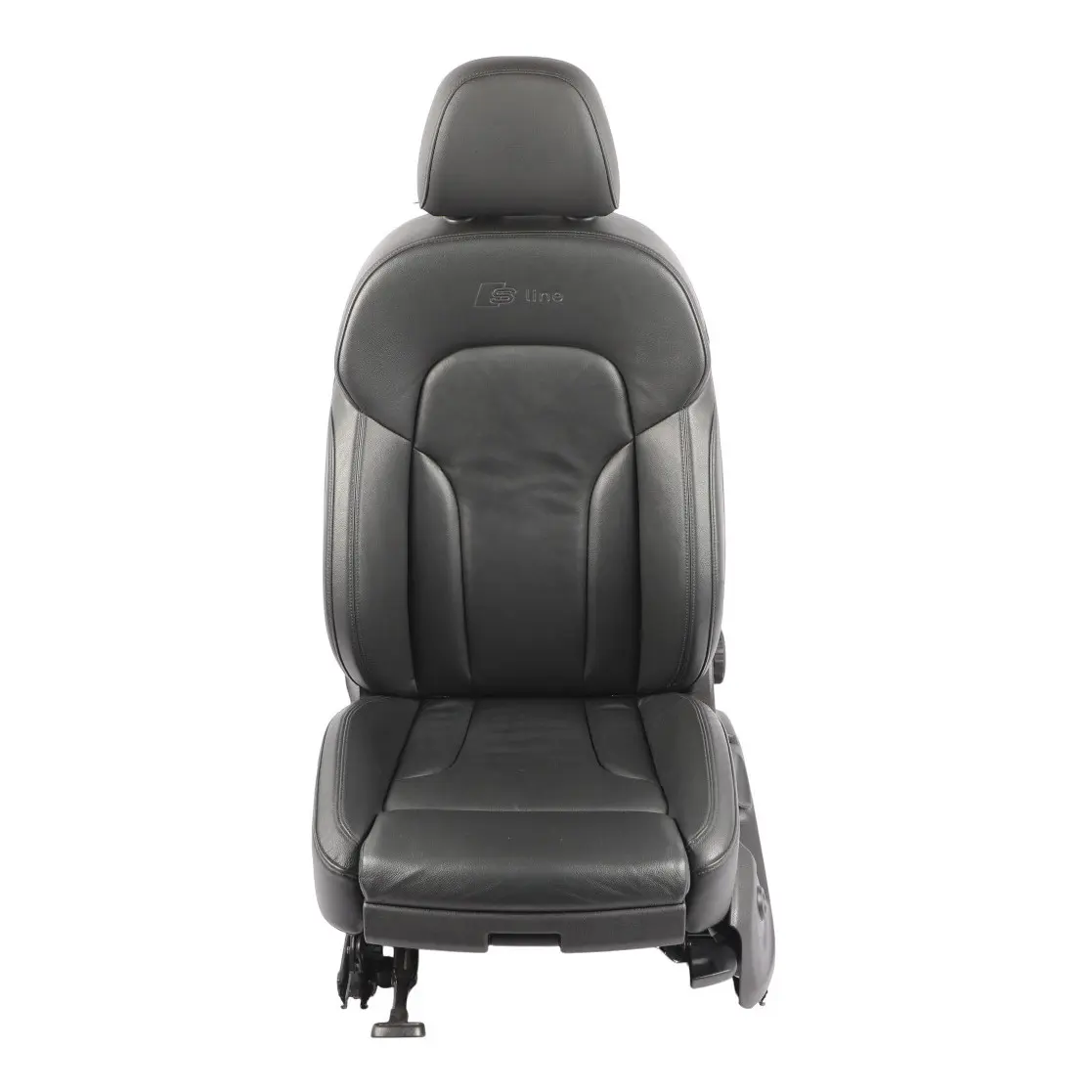 Audi Q5 8R S-Line Front Seat Sport Leather Interior Soul Black Left N/S