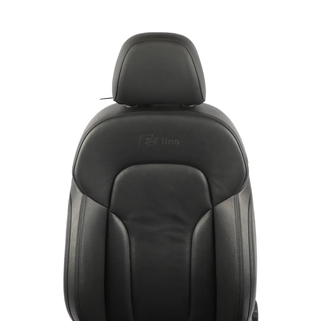 Audi Q5 8R S-Line Front Seat Sport Leather Interior Soul Black Left N/S - SKU 8R0881805S-1 - Part number 8R0881805S