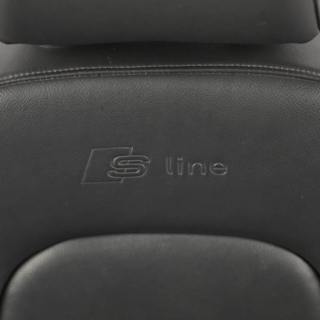 Audi Q5 8R S-Line Front Seat Sport Leather Interior Soul Black Left N/S - SKU 8R0881805S-1 - Part number 8R0881805S