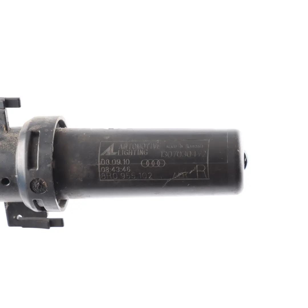 Headlight Washer Spray Nozzle Jet Front Right O/S to Audi Q5 8R with Part number 8R0955102 Audi Q5 8R Headlight Washer Spray Nozzle Jet Front Right O/S - SKU 8R0955102 - Part number 8R0955102