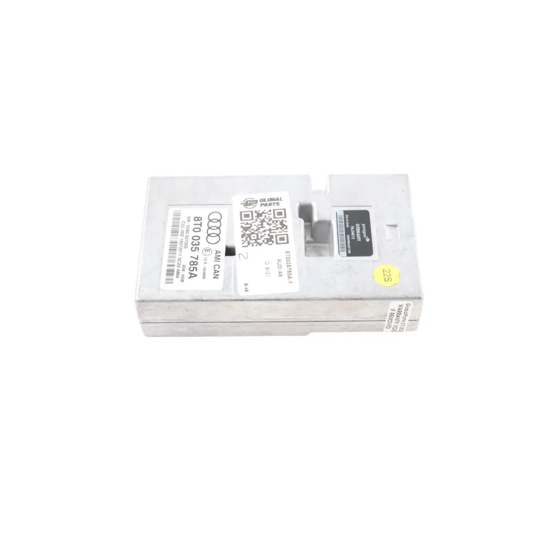 Unité Module Interface Multimédia MMI ECU pour Audi A5 8T à propos du numéro de pièce 8T0035785A Audi A5 8T Unité Module Interface Multimédia MMI ECU - SKU 8T0035785A-1 - Numéro de pièce 8T0035785A