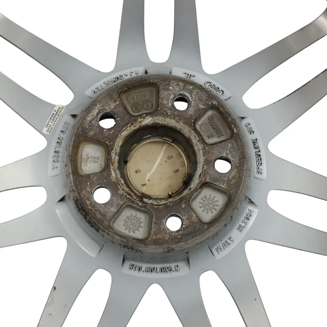 Leicht Metall Felge Schwarz 20" 9J ET:29 für Audi A5 S5 8T mit Teilenummer 8T0601025L Audi A5 S5 8T Leicht Metall Felge Schwarz 20" 9J ET:29 - SKU 8T0601025L-1 - Teilenummer 8T0601025L