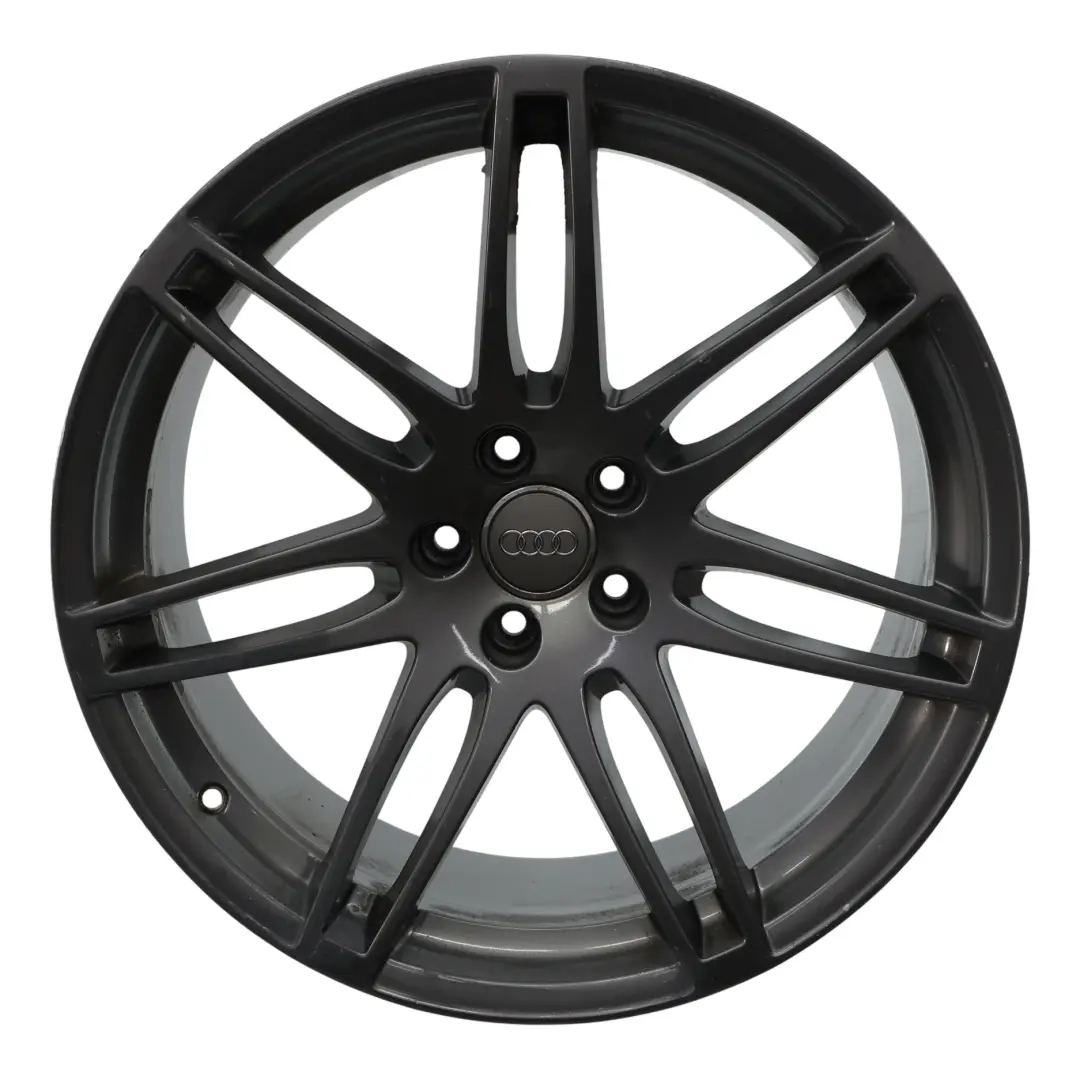 Rim Alloy Black 20" 9J ET:29 Double Spoke to Audi A5 8T Wheel with Part number 8T0601025N Audi A5 8T Wheel Rim Alloy Black 20" 9J ET:29 Double Spoke - SKU 8T0601025N-2 - Part number 8T0601025N