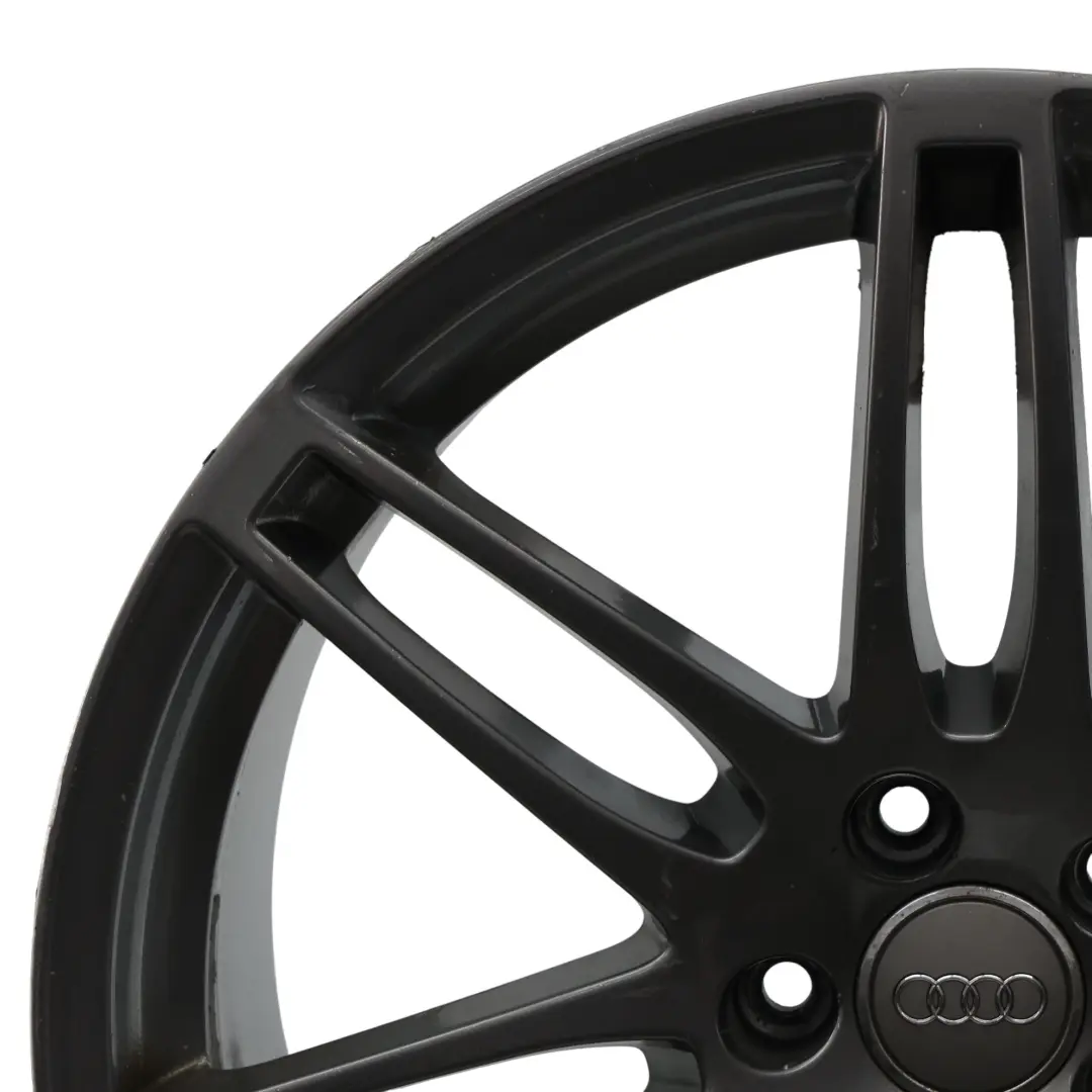 Llanta De Aleación Negra 20" 9J ET:29 Radios Dobles para Audi A5 8T con número de pieza 8T0601025N Audi A5 8T Llanta De Aleación Negra 20" 9J ET:29 Radios Dobles - SKU 8T0601025N-2 - Número de pieza 8T0601025N