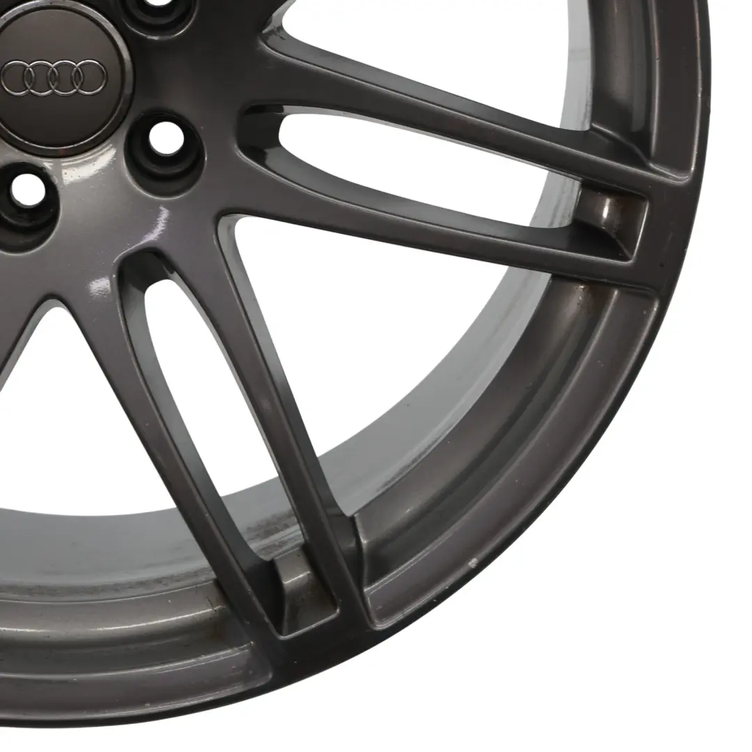 Felge Alu Schwarz 20" 9J ET:29 Doppel Speiche für Audi A5 8T mit Teilenummer 8T0601025N Audi A5 8T Felge Alu Schwarz 20" 9J ET:29 Doppel Speiche - SKU 8T0601025N-2 - Teilenummer 8T0601025N