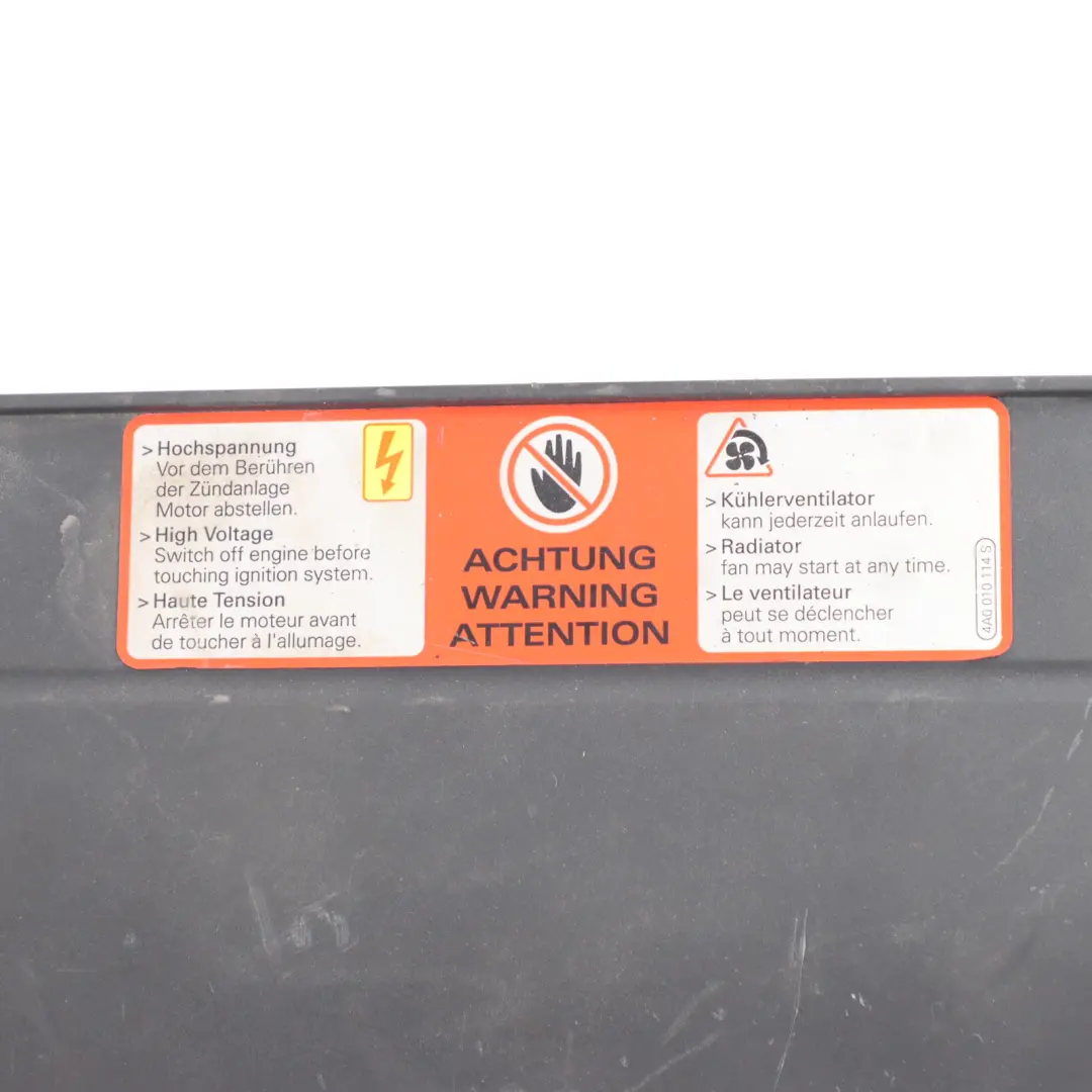 Audi A5 8T Panel Embellecedor Cubierta Superior Radiador Frontal - SKU 8T0807081A - Número de pieza 8T0807081A