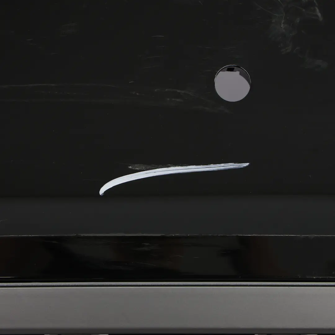 Audi A5 S5 8T Rear Bumper Trim Panel Covering Brilliant Black Metallic - Y9B - SKU 8T0807303C-BBL1 - Part number 8T0807303C