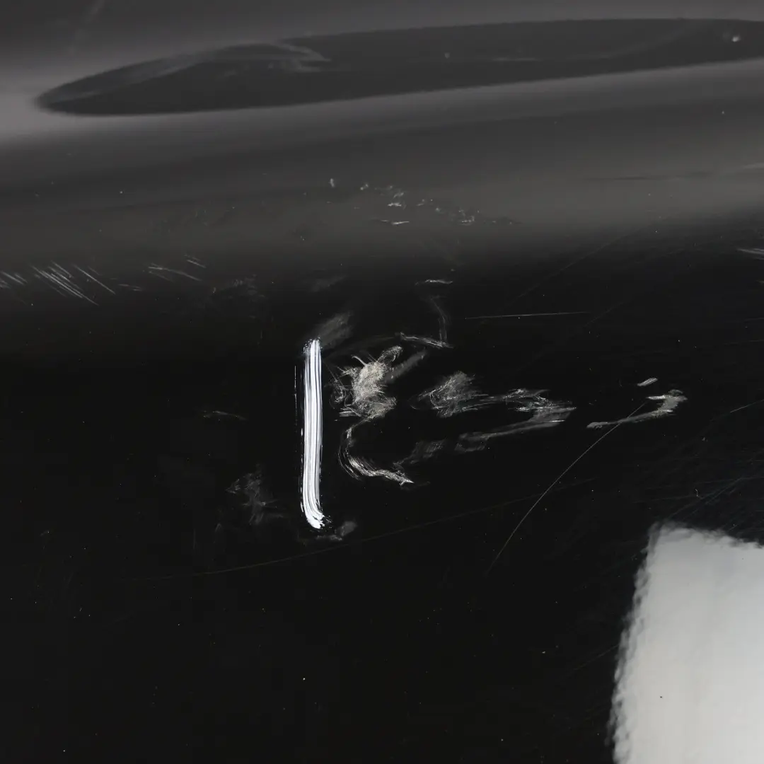 Audi A5 S5 8T Rear Bumper Trim Panel Covering Brilliant Black Metallic - Y9B - SKU 8T0807303C-BBL1 - Part number 8T0807303C