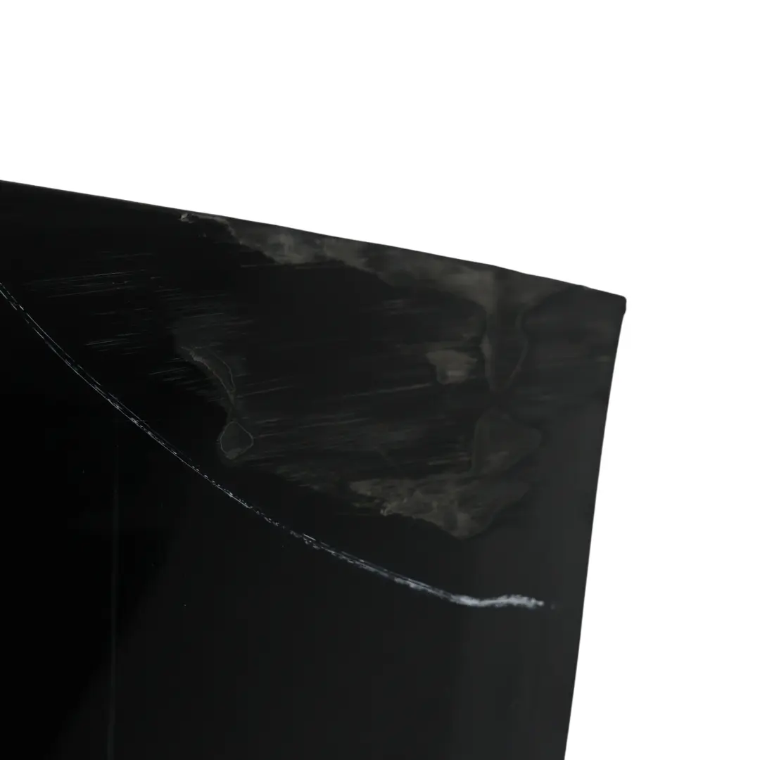 Audi A5 S5 8T Rear Bumper Trim Panel Covering Brilliant Black Metallic - Y9B - SKU 8T0807303C-BBL1 - Part number 8T0807303C