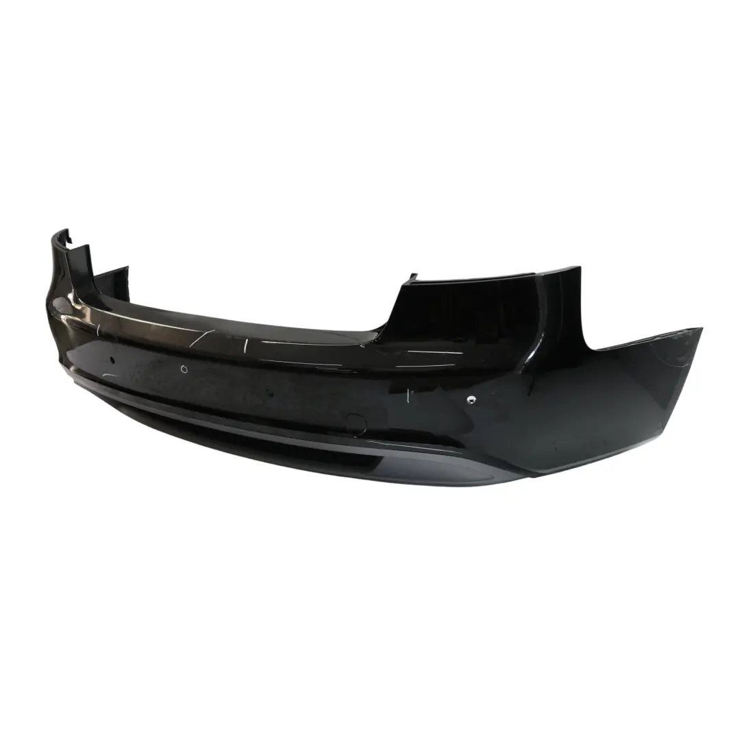 Audi A5 S5 8T Rear Bumper Trim Panel Covering Brilliant Black Metallic - Y9B - SKU 8T0807303C-BBL1 - Part number 8T0807303C