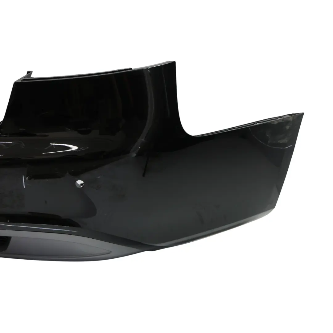 Audi A5 S5 8T Rear Bumper Trim Panel Covering Brilliant Black Metallic - Y9B - SKU 8T0807303C-BBL1 - Part number 8T0807303C