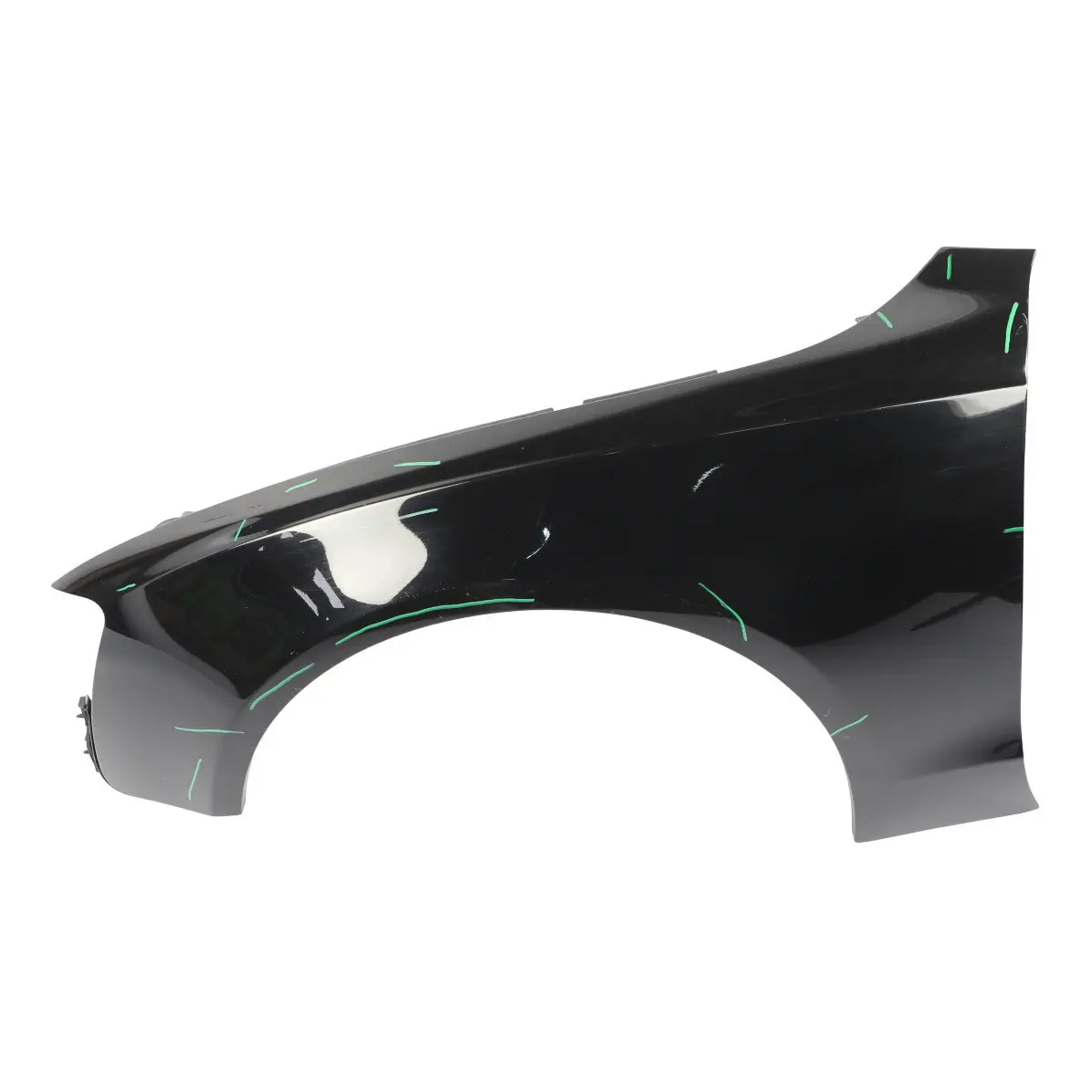 Audi A5 8T Side Panel Front Left N/S Wing Fender Brilliant Black Metallic - Y9B