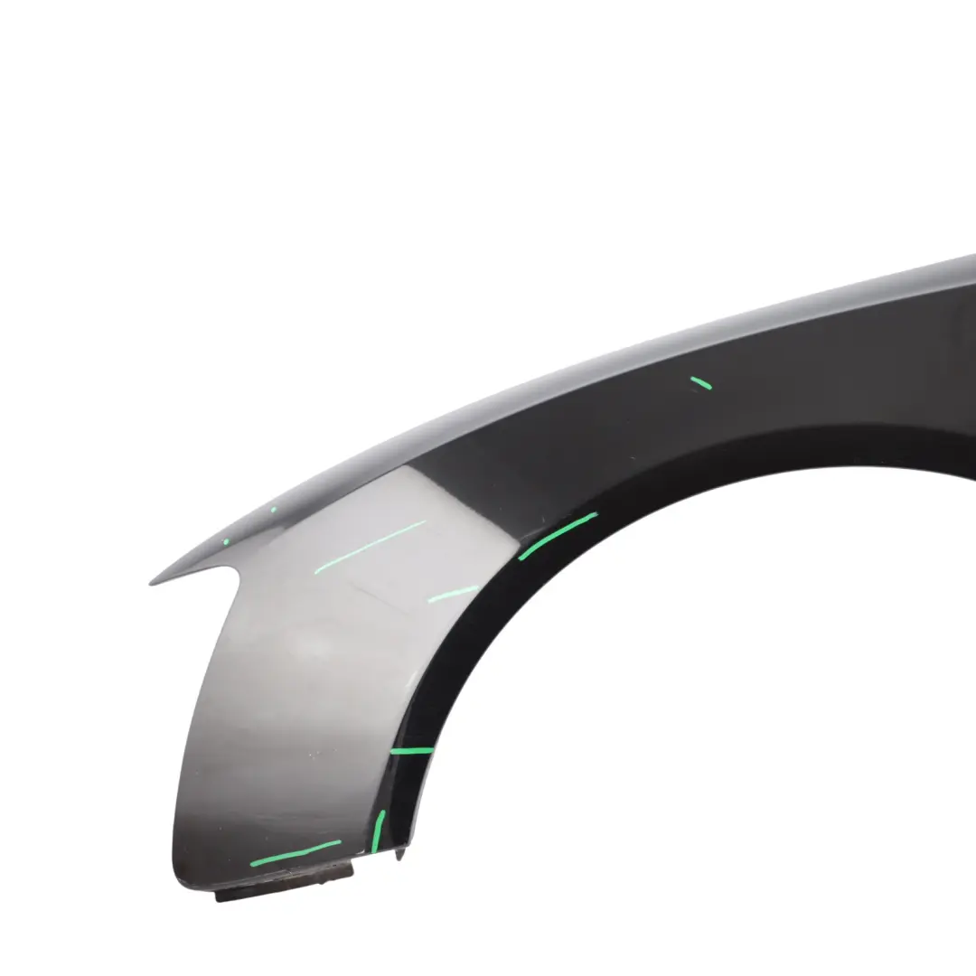 Side Panel Front Left N/S Wing Fender Brilliant Black Metallic - Y9B to Audi A5 8T with Part number 8T0821105H Audi A5 8T Side Panel Front Left N/S Wing Fender Brilliant Black Metallic - Y9B - SKU 8T0821105H-BBL - Part number 8T0821105H