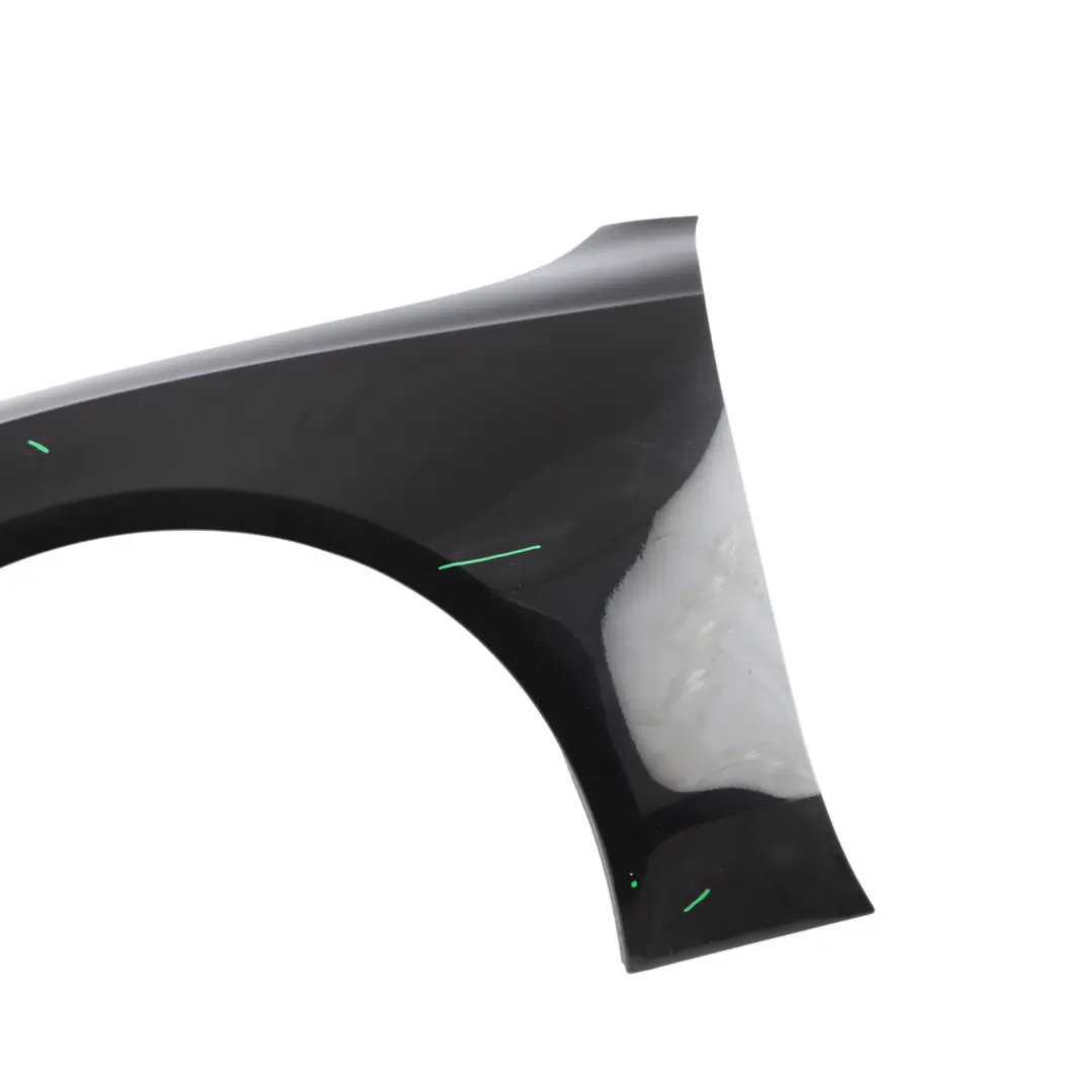 Side Panel Front Left N/S Wing Fender Brilliant Black Metallic - Y9B to Audi A5 8T with Part number 8T0821105H Audi A5 8T Side Panel Front Left N/S Wing Fender Brilliant Black Metallic - Y9B - SKU 8T0821105H-BBL - Part number 8T0821105H