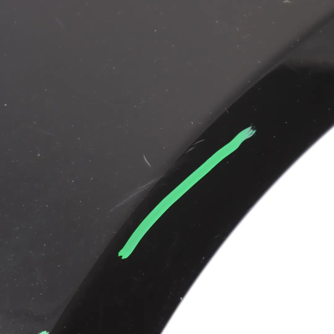 Side Panel Front Left N/S Wing Fender Brilliant Black Metallic - Y9B to Audi A5 8T with Part number 8T0821105H Audi A5 8T Side Panel Front Left N/S Wing Fender Brilliant Black Metallic - Y9B - SKU 8T0821105H-BBL - Part number 8T0821105H