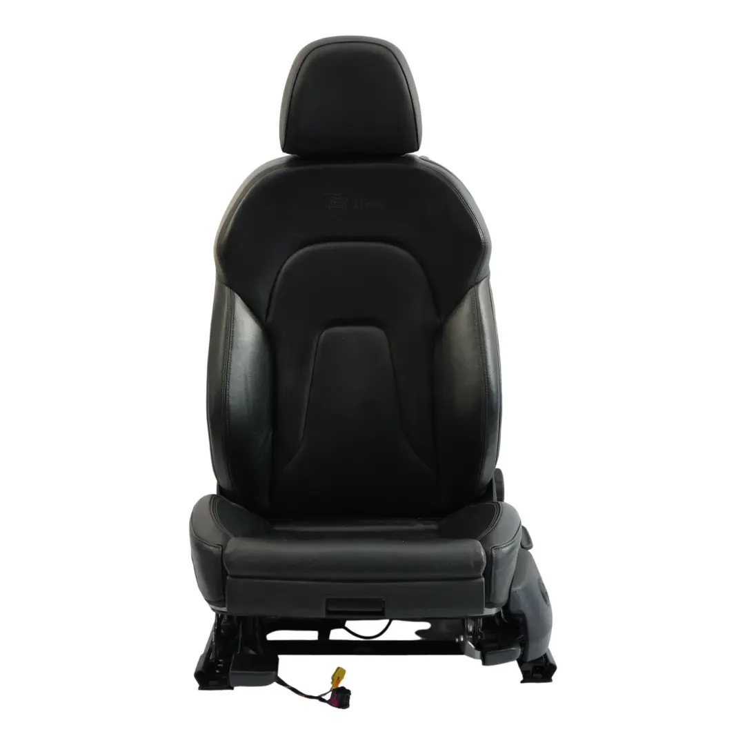 Audi A5 8T Coupe Front Seat S-Line Heated Interior Leather Soul Black Left N/S - SKU 8T0881805Q - Part number 8T0881805Q