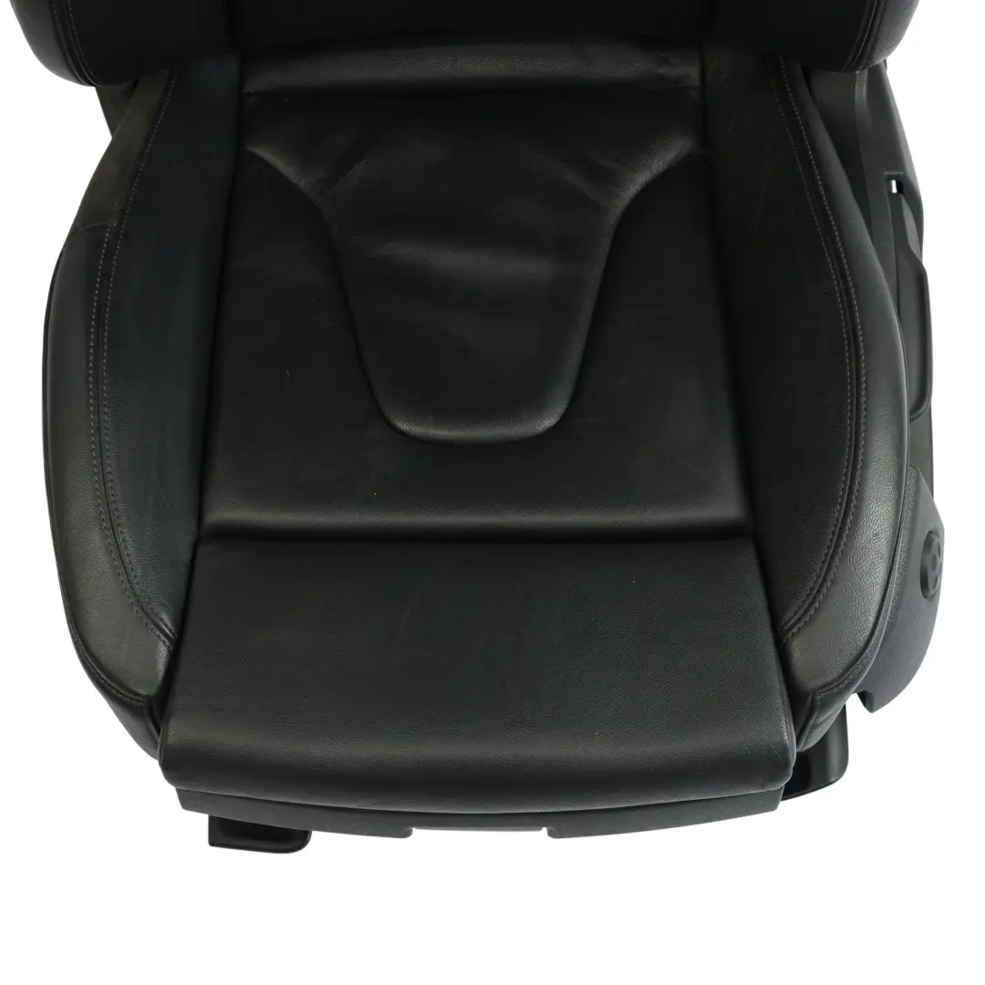 Audi A5 8T Coupe Vorder Sitz Links S-Line Beheizt Innenraum Leder Seele Schwarz - SKU 8T0881805Q - Teilenummer 8T0881805Q