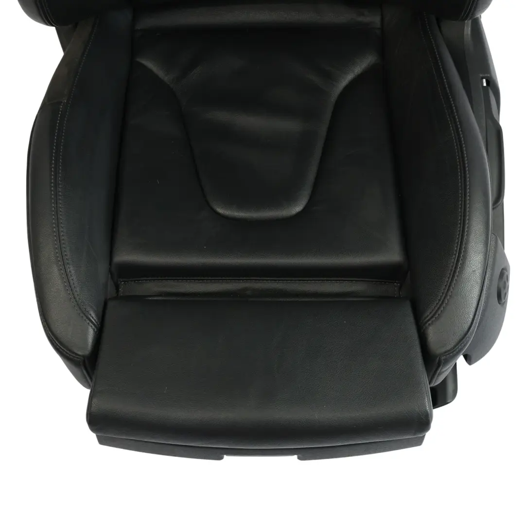 Audi A5 8T Coupe Vorder Sitz Links S-Line Beheizt Innenraum Leder Seele Schwarz - SKU 8T0881805Q - Teilenummer 8T0881805Q
