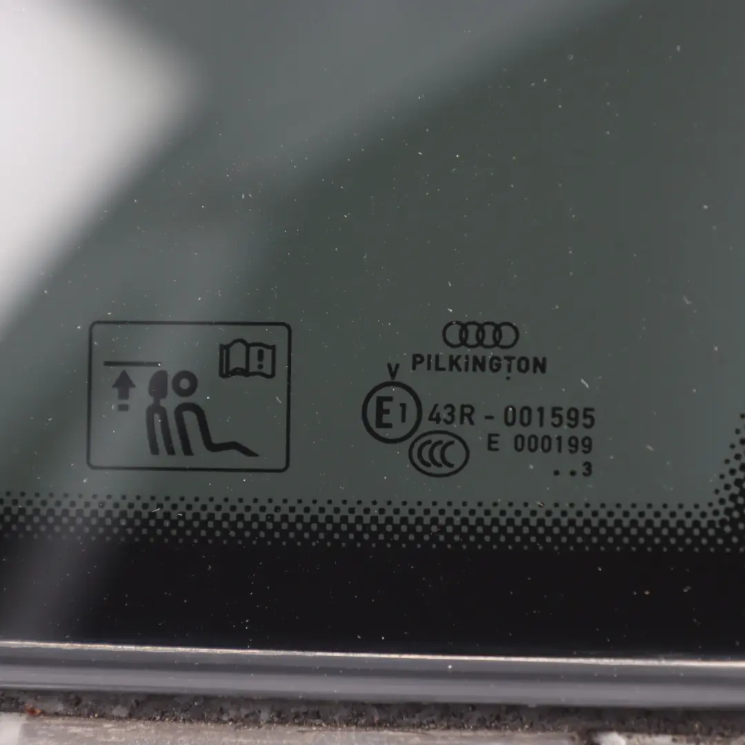 Audi A5 8T Sportback Quarter Window Glass Rear Right O/S AS3 Tinted - SKU 8T8845300D - Part number 8T8845300D