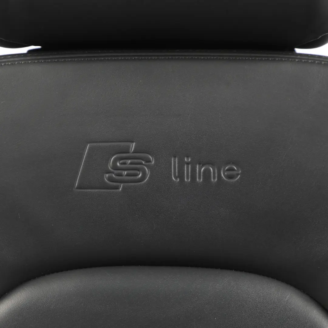 Audi A5 8T Fließheck S-Line Vordersitz Sport Beheizt Leder Seele Schwarz Links - SKU 8T8881805AB - Teilenummer 8T8881805AB
