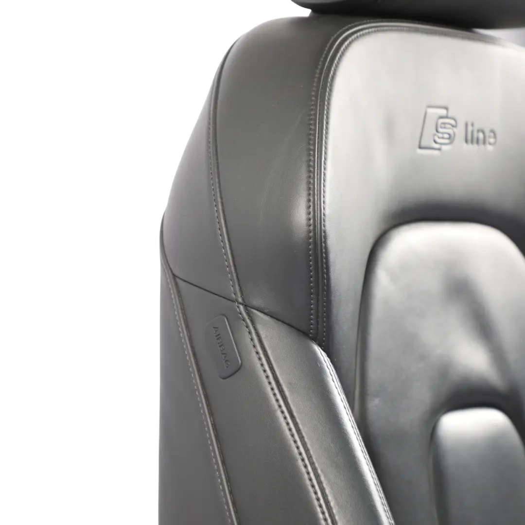 Audi A5 8T Hatchback S-Line Front Seat Sport Heated Leather Soul Black Right O/S - SKU 8T8881806AB - Part number 8T8881806AB