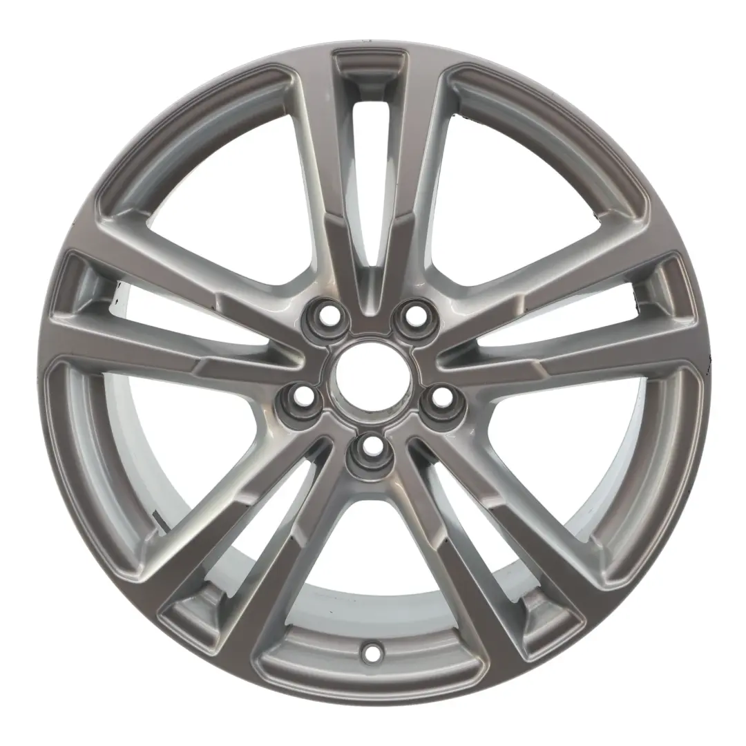 Audi Q3 8U Silver Wheel Alloy Rim 18" 7J ET:43 Double Star Spoke - SKU 8U0601025AJ-2 - Part number 8U0601025AJ