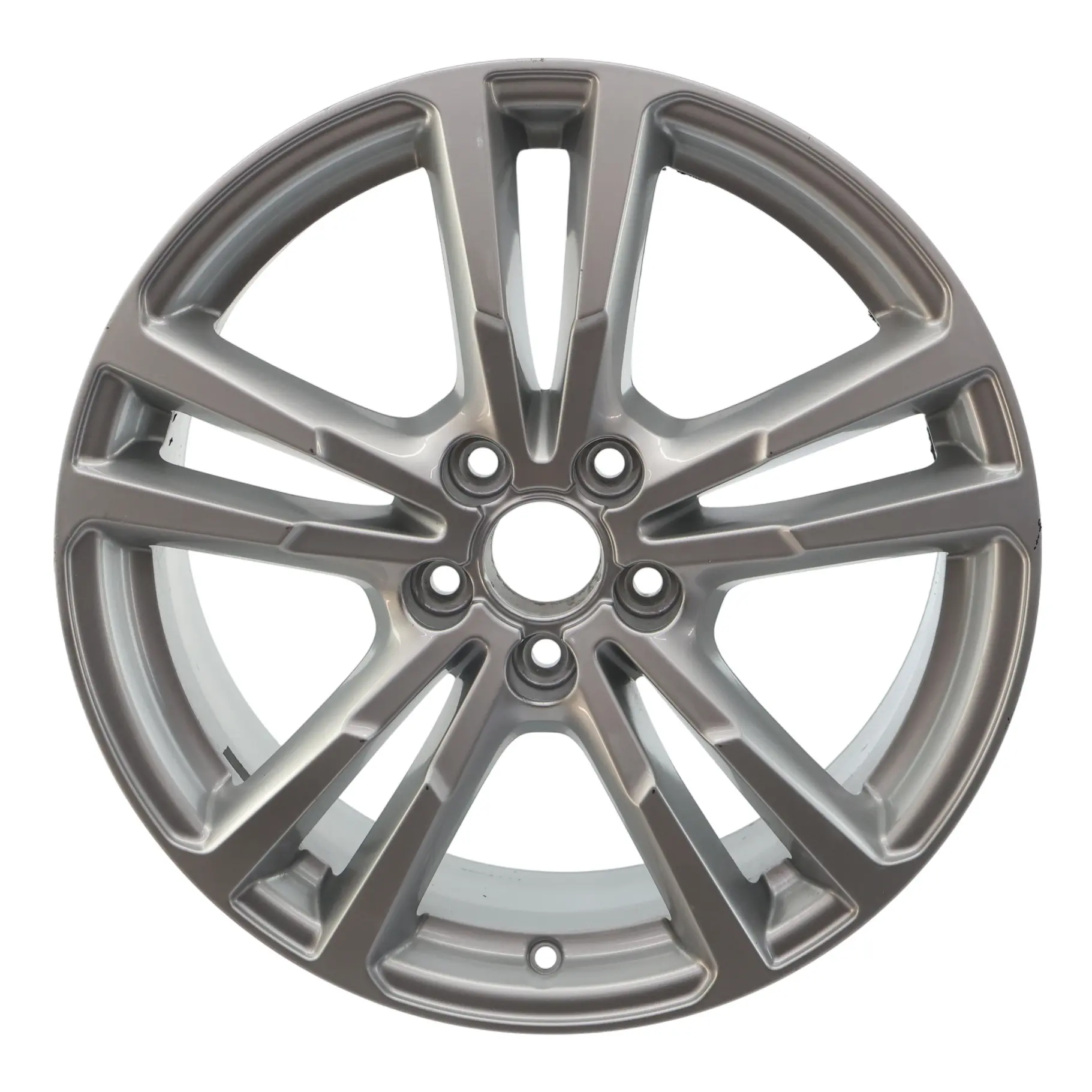 Audi Q3 8U Cerchio lega argento 18" 7J ET:43 Doppia Stella a Raggi 8U0601025AJ