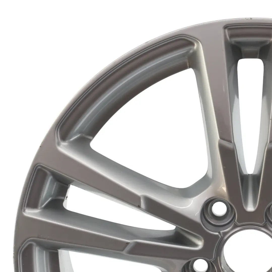 Audi Q3 8U Silver Wheel Alloy Rim 18" 7J ET:43 Double Star Spoke - SKU 8U0601025AJ-2 - Part number 8U0601025AJ