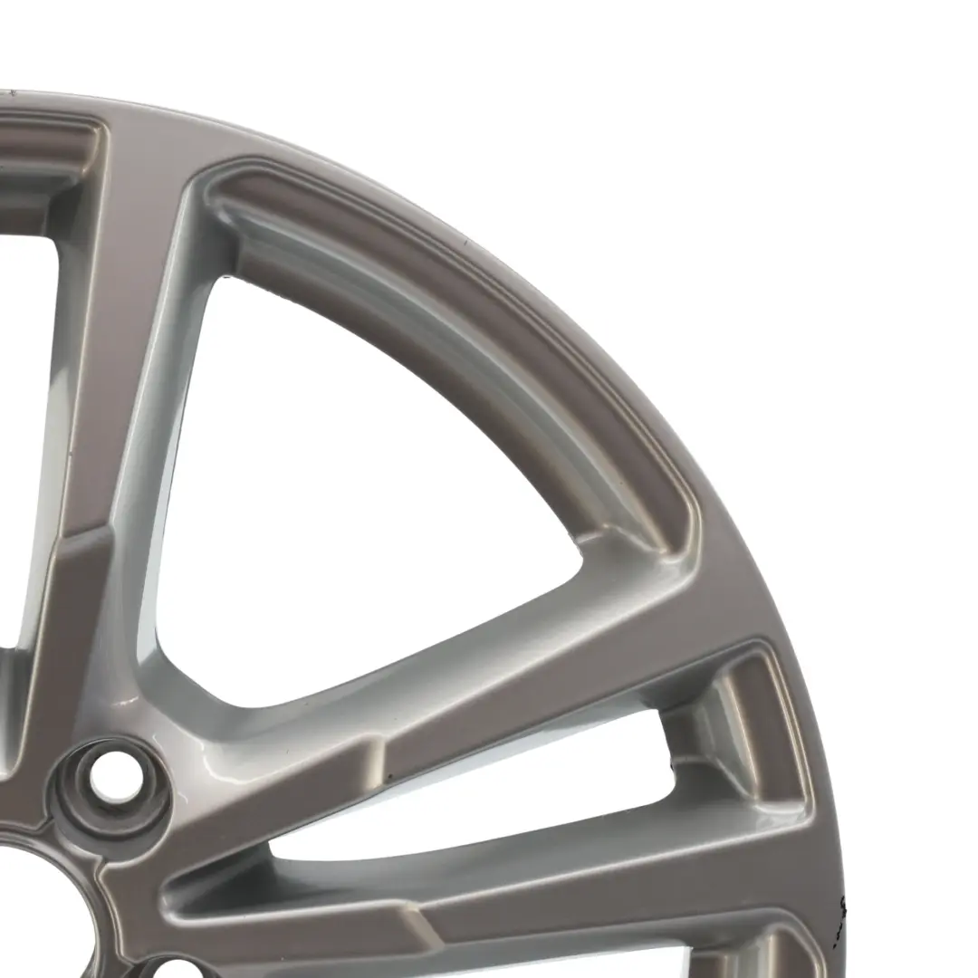 Audi Q3 8U Silver Wheel Alloy Rim 18" 7J ET:43 Double Star Spoke - SKU 8U0601025AJ-2 - Part number 8U0601025AJ