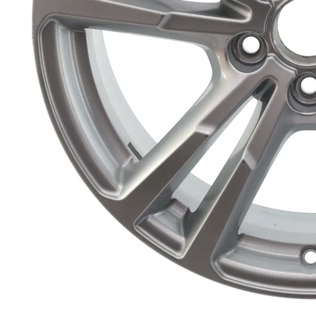 Audi Q3 8U Silver Wheel Alloy Rim 18" 7J ET:43 Double Star Spoke - SKU 8U0601025AJ-2 - Part number 8U0601025AJ