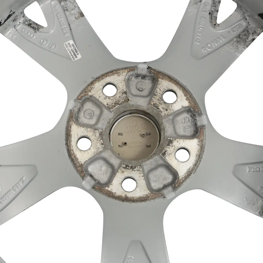 Audi Q3 8U Wheel Rim Alloy Silver 17" ET:43 7J - SKU 8U0601025AM-1 - Part number 8U0601025AM