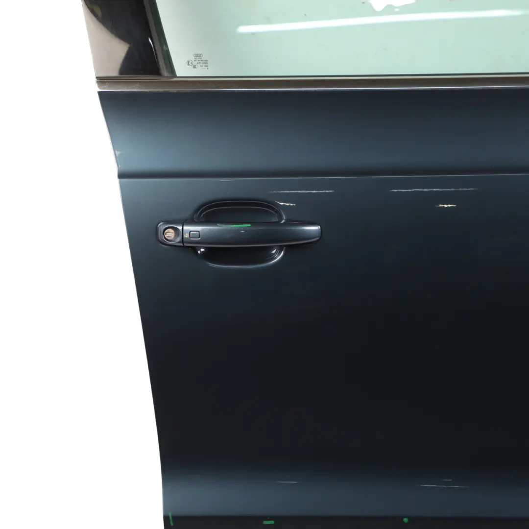 Audi Q3 8U Door Front Right O/S Covering Panel Utopia Blue Metallic - X5L - SKU 8U0831052C-UBL - Part number 8U0831052C
