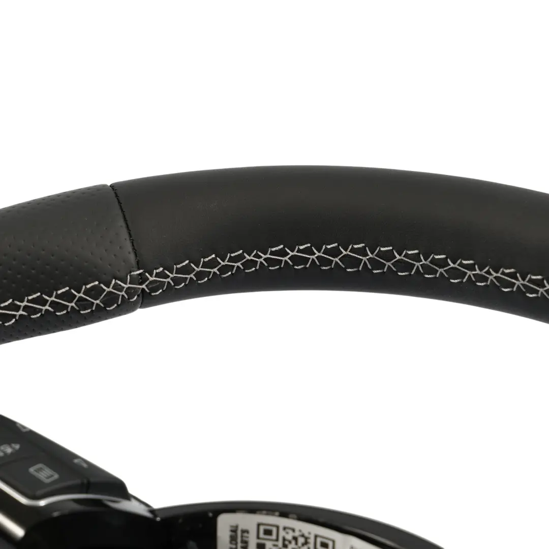 NUOVO In Pelle Nera Fondo Piatto per Audi A3 S3 8V Volante con numero di parte 8V0419091H Audi A3 S3 8V Volante NUOVO In Pelle Nera Fondo Piatto - SKU 8V0419091H-1 - Numero di parte 8V0419091H