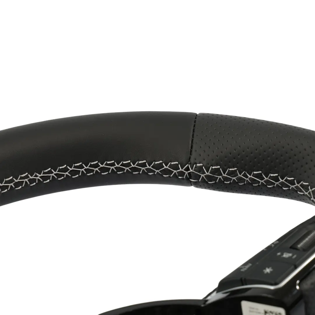 Audi A3 S3 8V Steering Wheel NEW Black Leather Flat Bottom - SKU 8V0419091H-1 - Part number 8V0419091H
