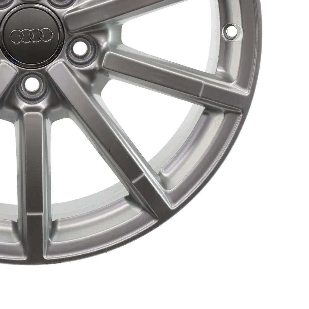 Jante Alliage Argent 18" 7.5J ET:51 pour Audi A3 S3 8V à propos du numéro de pièce 8V0601025AL Audi A3 S3 8V Jante Alliage Argent 18" 7.5J ET:51 - SKU 8V0601025AL-1 - Numéro de pièce 8V0601025AL
