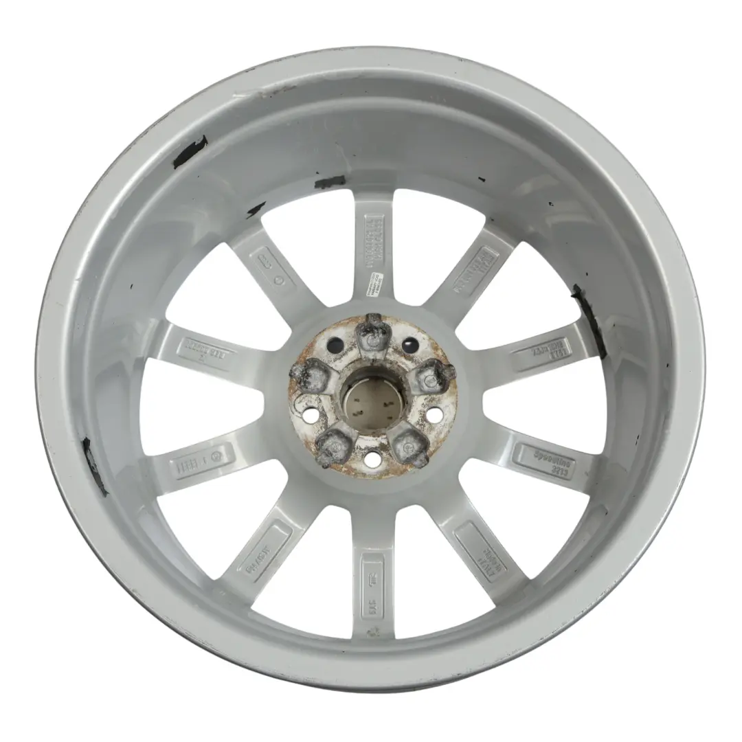 Audi A3 S3 8V Wheel Rim Alloy Silver 18" 7.5J ET:51 - SKU 8V0601025AL-2 - Part number 8V0601025AL