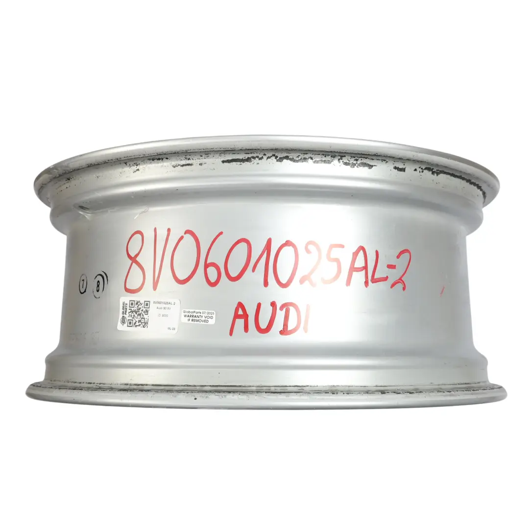 Llanta Aleación Plata 18" 7.5J ET:51 para Audi A3 S3 8V con número de pieza 8V0601025AL Audi A3 S3 8V Llanta Aleación Plata 18" 7.5J ET:51 - SKU 8V0601025AL-2 - Número de pieza 8V0601025AL