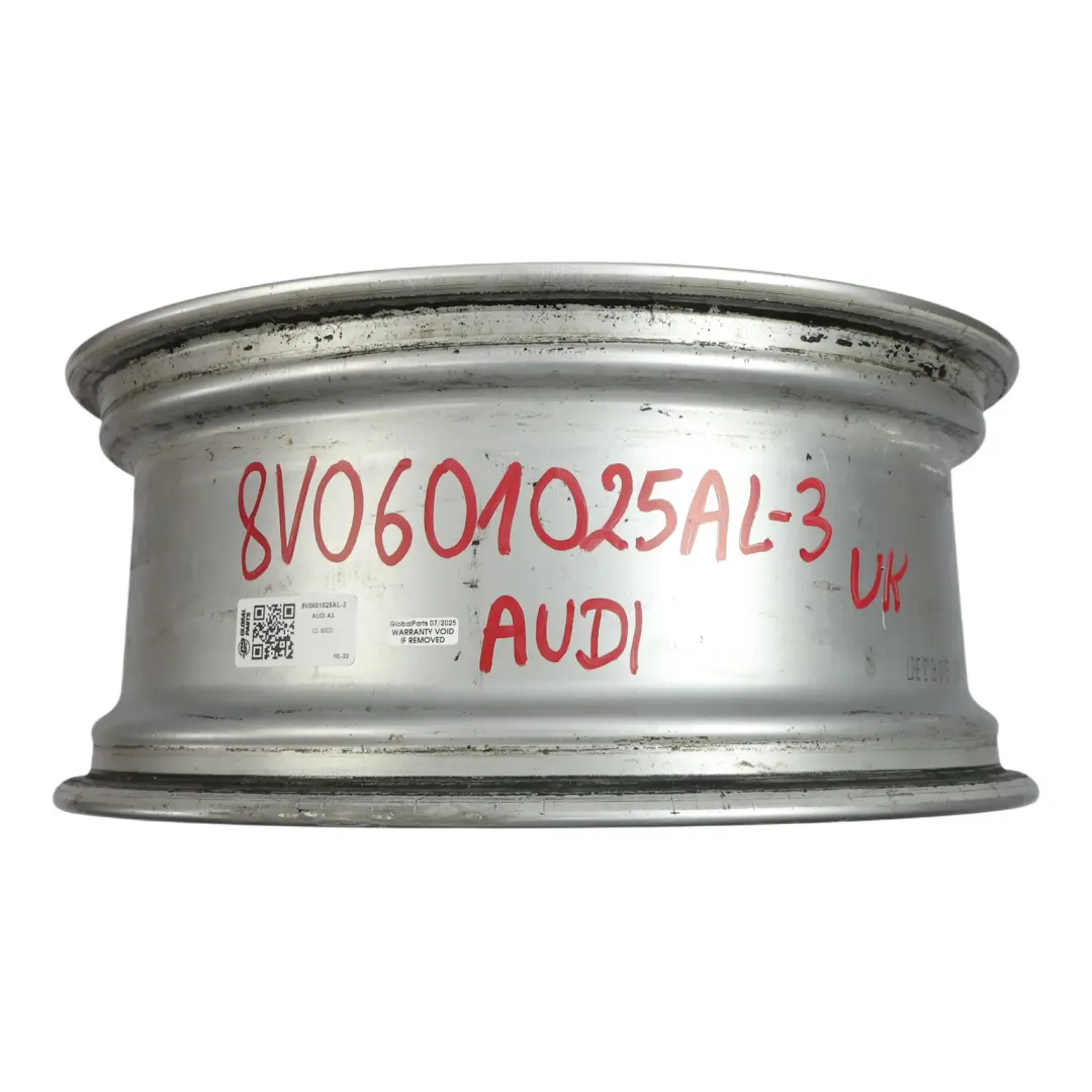 Rim Alloy Silver 18" 7.5J ET:51 to Audi A3 S3 8V Wheel with Part number 8V0601025AL Audi A3 S3 8V Wheel Rim Alloy Silver 18" 7.5J ET:51 - SKU 8V0601025AL-3 - Part number 8V0601025AL