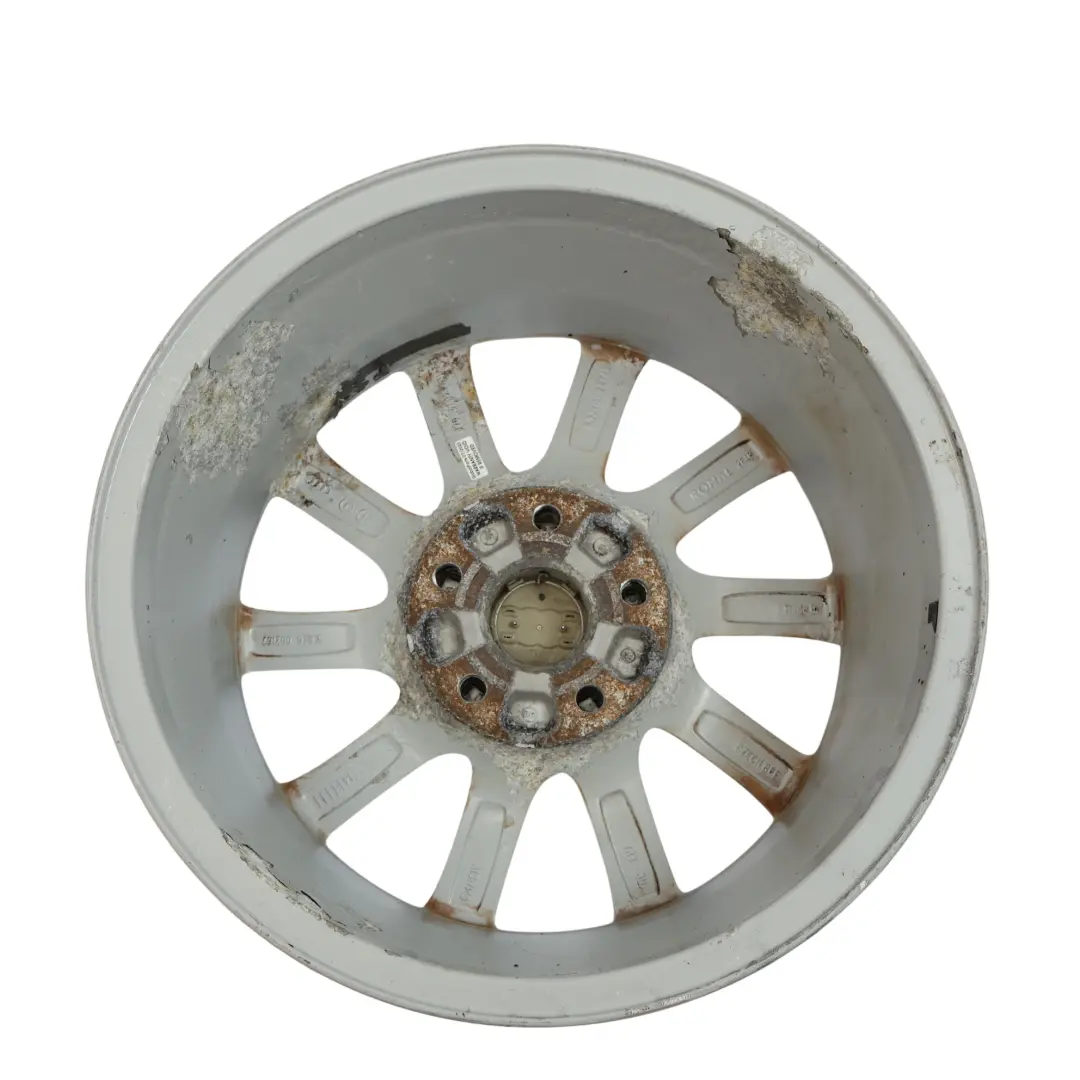 Audi A3 8V Silberne Leicht Metall Felge 16" 6.5J ET46 8V0601025BM - SKU 8V0601025BM-2 - Teilenummer 8V0601025BM-2